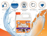 Pond Worx Pond Bacteria - Concentrated & Formulated for Large Ponds, Water Features - Safe for Koi - 32 Ounces & Treats up to a Quarter Acre Pond