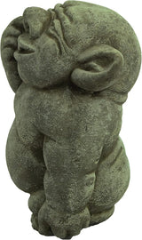 Ogre Garden Statue Picking Nose Concrete Troll Sculpture