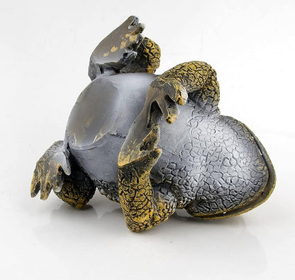 Frog Toad Sculptures Garden Statues Yard Art Resin Decorations Outdoor Outdoor Toad Figurine for Gardens, patios and lawns