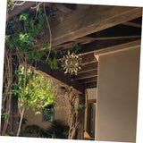 Sosoport 1pc Chime Rustic Hanging Bell Chime for Garden and Patio Decor Memorial Wind Artistic Design and Sturdy Construction for Use