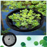 Diameter Fish Barrier Black Flora Round Floating Island Plant Protector for Your Home Pond Protects Fish