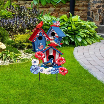 Briarwood Lane American Birdhouses Metal Art
