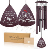 Wedding Gifts for Couples 2026, 33.5 Inch Wind Chimes Wedding Shower Gift, Bridal Shower Gift, Newly Wed Gifts for the Couple Mr and Mrs, Gifts for Newlyweds Couple First Home Together