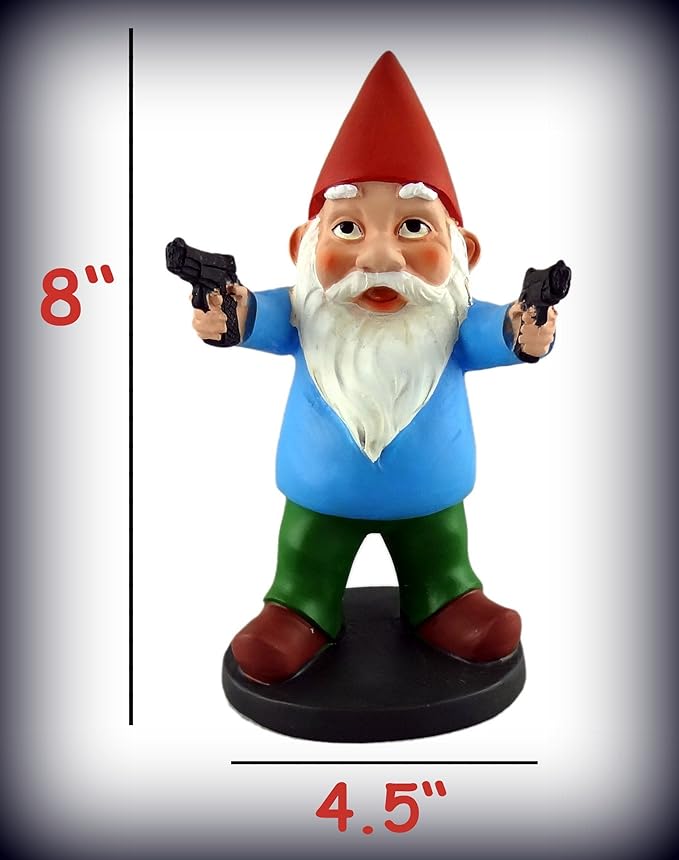Funny Guy Mugs Combat Gnome Statue