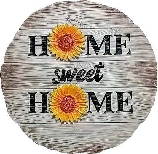 Spoontiques - Sunflower Stepping Stone - Decorative Garden Stone for Yard, Patio, Garden or Walkway - Outdoor or Indoor Home Decor
