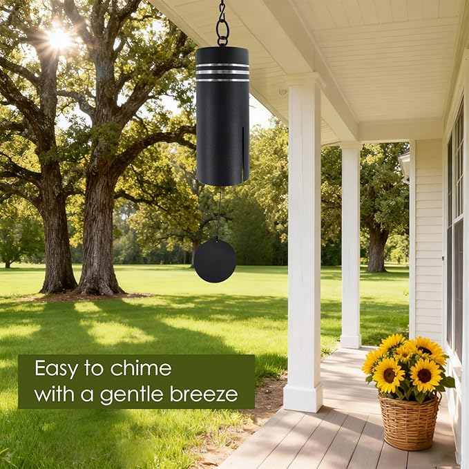 ASTARIN Wind Chimes Deep Tone Heroic Windbell Deep Resonance Serenity Bell Outdoor Decor for Patio,Yard,Porch,Garden
