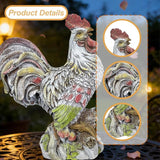 Garden Statue Lawn Ornament Creative Weatherproof Figurine Animal Sculpture for Lawn Courtyard Housewarming Gift