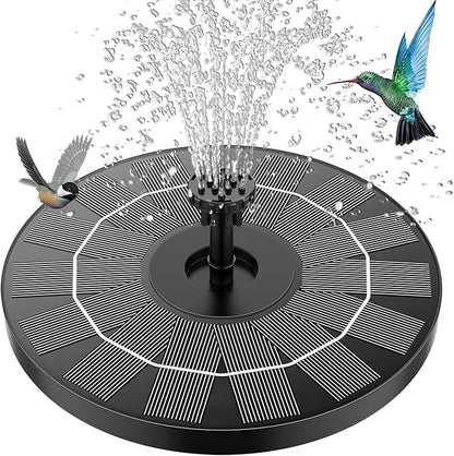 3.5W Solar Fountain for Bird Bath, Solar Water Fountain with Multiple Nozzles, 2026 New Solar Water Pump for Garden, Pond, Pool, Fish Tank and Outdoor