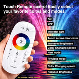 Pond Fountain Aerator Lights, RGB LED Color-Changing Aerator Floating Fountain Light, AC 120V, 100ft Cable with Controller, APP & Remote Control, IP68 Waterproof, Compatible with Most Pond Aerators