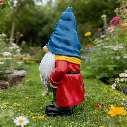 Garden Gnome Outdoor Sunflower Faceless Gnome Statue - Funny Garden Decor for Patio, Lawn, Yard, Balcony, Indoor Home Office Shelves Figurines Ornament Decorations, Mom Grandma Sisters Gifts