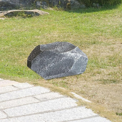 Imitation Rock Landscape Decoration Weather Resistant Sturdy Lightweight Foam Natural Texture Realistic for Yard Lawn Garden, 20x13x13cm
