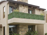 Bybeton Artificial Ivy Privacy Fence Screen - 60" X 120" UV-Anti Fake Leaves Vines - Patio Balcony Privacy, Garden, Backyard Greenery Wall Decor
