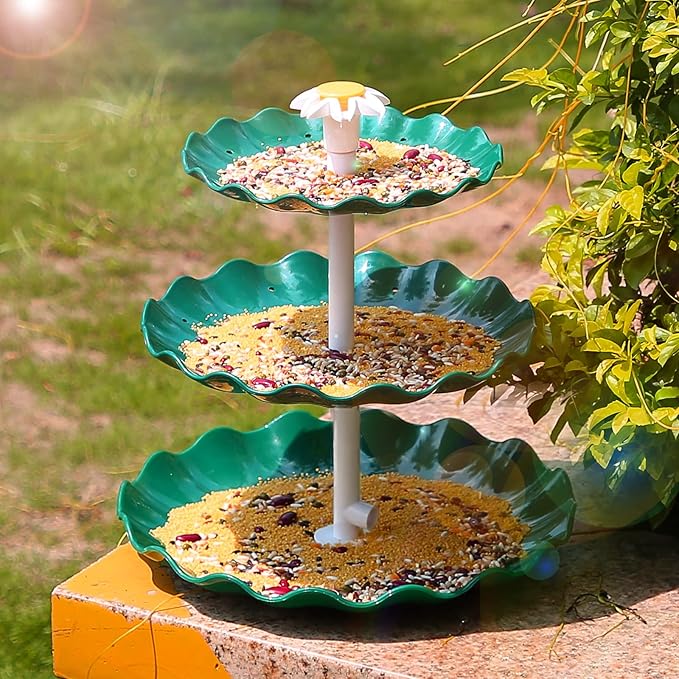 AISITIN 3 Tiered Bird Bath Solar Fountain Pump, 3.5W Solar Water Fountain, 2026 New DIY Solar Powered Water Pump for Bird Bath, Garden, Fish Tank and Outdoor Bird Feeder