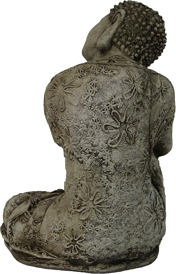 Thai Buddha Meditating Sitting Buddha Garden Statues Concrete Asian Statue Chinese Outdoor Buddha Statuary Cast Stone Figurine