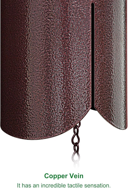 FengShui Wind Chimes with Auspicious Clouds,36 inch Copper Vein Large Wind Chimes for Outside Deep Tone,Deep Resonance Serenity Bell,Sympathy Gifts.