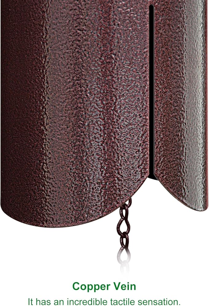 Feng Shui Wind Chimes with Auspicious Clouds,30 inch Copper Vein Wind Chimes for Outside Deep Tone,Deep Resonance Serenity Bell,Sympathy Gifts.