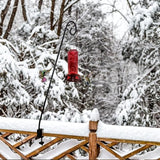 MIXXIDEA Heavy Duty Extensible Deck Hook - Adjustable for Hanging Bird Feeders, Plants, Suet Baskets, Wind Chimes, Lanterns