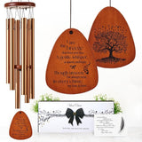 32 Inch Memorial Wind Chimes Outdoor, Sympathy Gifts for Loss of Loved One, Memorial Gifts for Loss of Mom, Sympathy Wind Chimes for Mother, Father, Brother, Sister