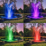 Custom Pro Color Changing Universal Upgraded Premium Light Kit for Oase & Pond Boss 1/4 HP Floating Fountain w/Remote