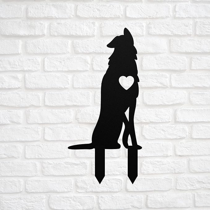 Personalized Borzoi Yard Statue Stake,Custom Borzoi Outdoor Garden Art Decor,Memorial Remembrance Sculpture for Yard Garden Porch Lawn Grassland Park Farm Flowerpot Decor.