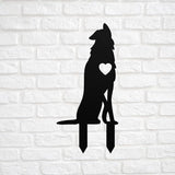 Personalized Borzoi Yard Statue Stake,Custom Borzoi Outdoor Garden Art Decor,Memorial Remembrance Sculpture for Yard Garden Porch Lawn Grassland Park Farm Flowerpot Decor.