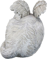 Design Toscano QL6080 Cat Angel Pet Memorial Grave Marker Tribute Statue, 10 Inches Wide, 5 Inches Deep, 5 Inches High, Antique Stone Finish