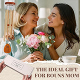 Yookeer Spanish Wind Chimes Best Gift Mother Birthday Gift from Daughter Son Love Reminder Gifts for Mama Grandmother Bonus Mom Birthday Mother's Day (Bonus Mom)