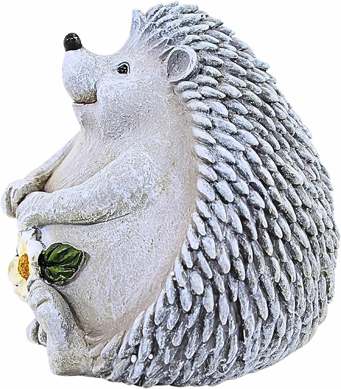 Roman 8 Inch H Hedgehog Garden Statue