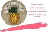 Spoontiques - Garden Décor - Pineapple Stepping Stone - Decorative Stone for Garden