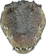 Pond Floating Alligator Head Decoy, Outdoor Alligator Pool Float Fake Gator Head Decorations Duck Deterrent, Crocodile Head for Pond Decor, Pond Decorations, Pool Garden Accessories