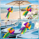 NOVWANG Rainbow Fish Windsock, 40 Inch Rainbow Windsock Wind Streamer Outdoor Hanging Decoration for Garden Yard Patio Home Boat Decoration