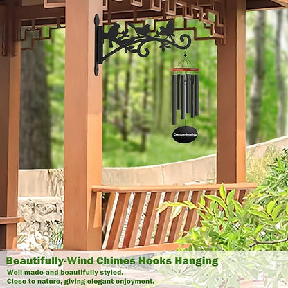 4 Pack Plant Hanger Hook,Outdoor & Indoor Hanging Basket Hooks,9in Metal Plant Wall Hanger,Plant Bracket Hook for Hanging Plants,Bird Feeder,Lantern