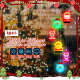 GlikCeil Christmas Solar Wind Chimes 27.5inch Christmas Decorations Outside Waterproof Hanging LED for Yard, Porch, Patio, Party, Color Changing Lights