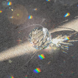 MerryNine 30mm/1.18" 15 Pack Crystal Ball Prism Sun Shine Catcher Rainbow Pendants Maker, Hanging Crystals Prisms for Windows, for Feng Shui, for Gift (Clear)