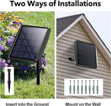 POPOSOAP Solar Pond Lights, 3-in-1 Warm White Underwater Pond Lights, IP68 Waterproof LED Landscape Spotlights for for Pond, Garden, Patio, Fountain, Pool, Waterfall Decoration(3 Head Lamp)-P63H