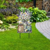 Briarwood Lane Lavender and Daisies Metal Art