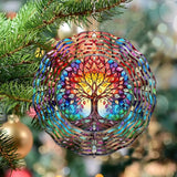 Tree of Life Wind Spinner,3D Frosted Wind Spinners Hanging for Yard and Garden Gift Tree of Life Wind Sculptures,10" Hanging Tree of Life Wind Spinner Made of Tough Steel Plate