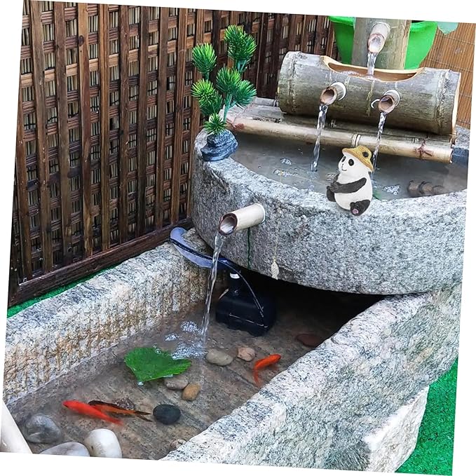 Milisten 1pc Decor Animal Statues for Garden Landscape Sculpture Outdoor Animal Decor for Balcony