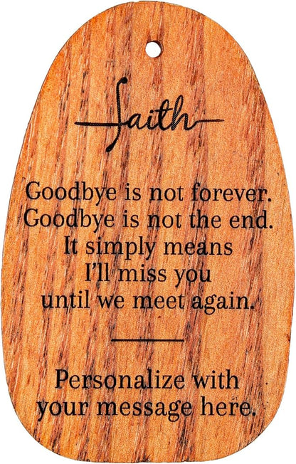 Woodstock Wind Chimes Personalized Amazing Grace Memorial Chime for Outside 24'' Medium Silver Sympathy Customized Faith Inspirational Wind Chime for Outdoor Patio Home Garden Decor (P-AGMS26)