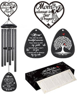 Memorial Gifts for Loss of Mom,30 Inch Memorial Windchimes Outdoors,Sympathy Gifts for Loss of Mother, Condolence Bereavement Gift, Angel Ornaments Wind Chimes Home Decor with Soothing Melodic Tones