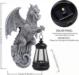Dragon Tree Hugger Solar Lantern Garden Statue Dragon Lamp Decor Figure Outside Outdoor Yard for Women Mom Grandma