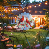 Cardinal Gifts for Mom, Moms Wind Spinners, Mother's Day Best Gift for Mom, Mother Birthday Gift from Daughter Son, Love Reminder Gifts for Mother's Day, Garden Decor Gifts for Outside, Patio, 12in