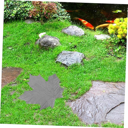 Garden Decoration Maple Stepping Stone Iron Outdoor Walkway Paver for Garden Pathway for Landscaping and Decor