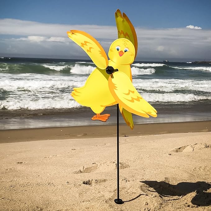 In the Breeze 2556 Chick Whirligig Spinner, Baby Chick