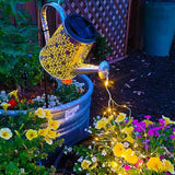 Solar Watering Can Lights, 2 Pack Retro Large Hanging Solar Lights Outdoor Decorative Waterproof Garden Decor for Outside Patio Yard Porch Lawn, Gardening Gifts for Mom Women Grandma Birthday