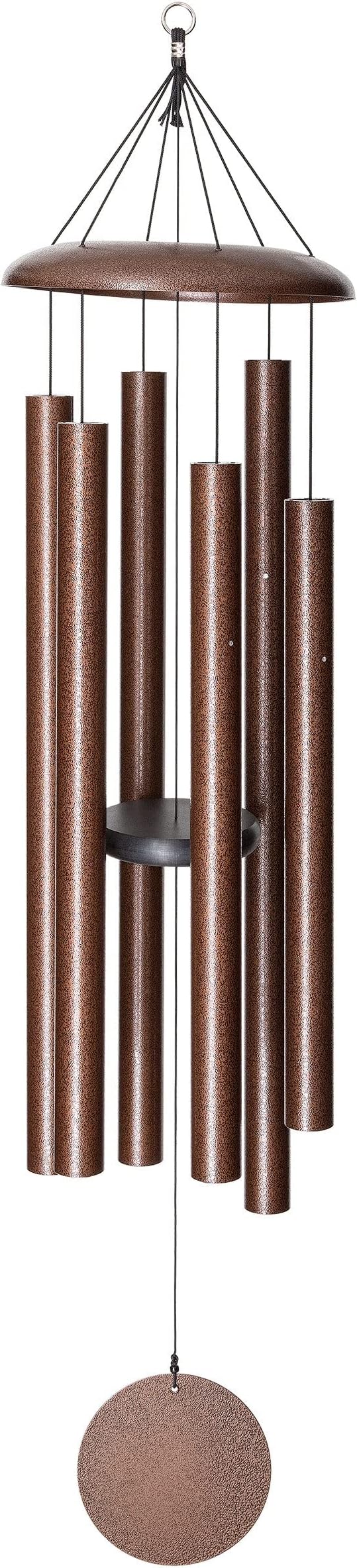 Corinthian Bells by Wind River - 56 inch Copper Vein Wind Chime for Patio, Backyard, Garden, and Outdoor Decor (Aluminum Chime) Made in The USA