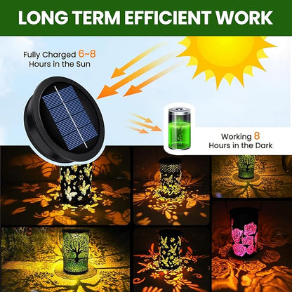 4 Pack Solar Light Replacement Tops(3.23 Inch Top, 2.83 Inch Bottom), Waterproof Replacement Solar Lantern Parts for Outdoor Hanging Lanterns DIY Table Lights Garden Patio Decor