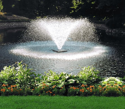 Scott Aerator DA-20 Display Pond Aerator – 1/3 Horse Power 230V 70ft Cord | Aerating Pond Fountain | Pond Aerator Pump for Small Ponds | Pond Aeration System | Made in USA
