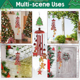 35" Metal Wind Chimes for Outdoor Decor, Waterproof Hanging Wind Bell for Garden, Patio, Porch, Elegant Ornament for Yard Porch,Garden Decoration Outdoor