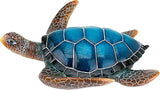 Large Blue SEA Turtle Statue